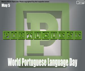 yapboz Dünya Portekizce Dil Bayramı